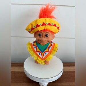 Russ 5” Mexican Troll Doll Sombrero 5”